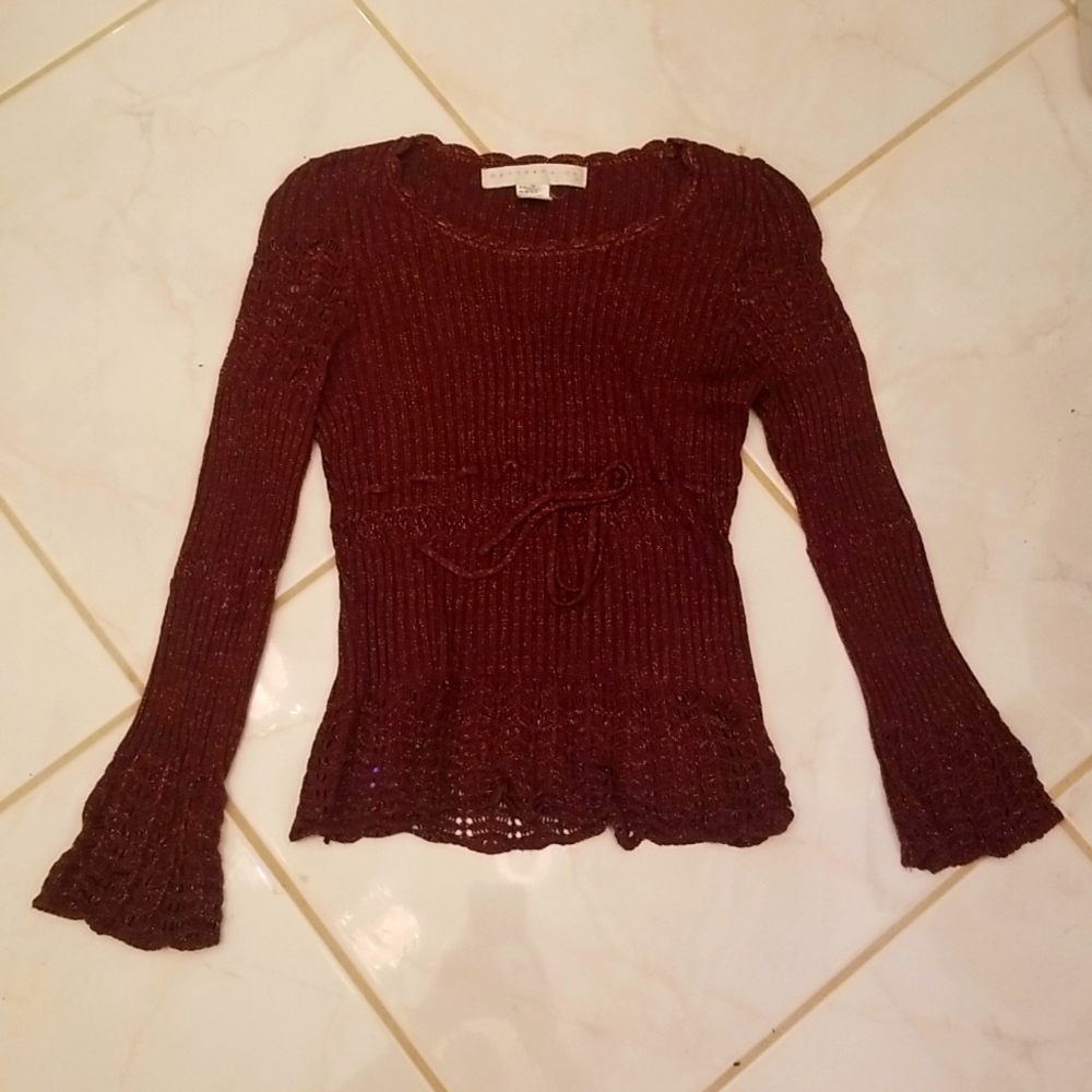A dark red Betty page T-shirt